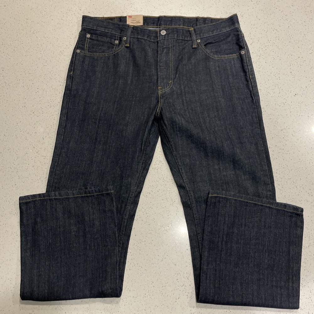 NWT Levis 527‎ Jeans Mens 38x32 Boot Cut Denim Cowboy